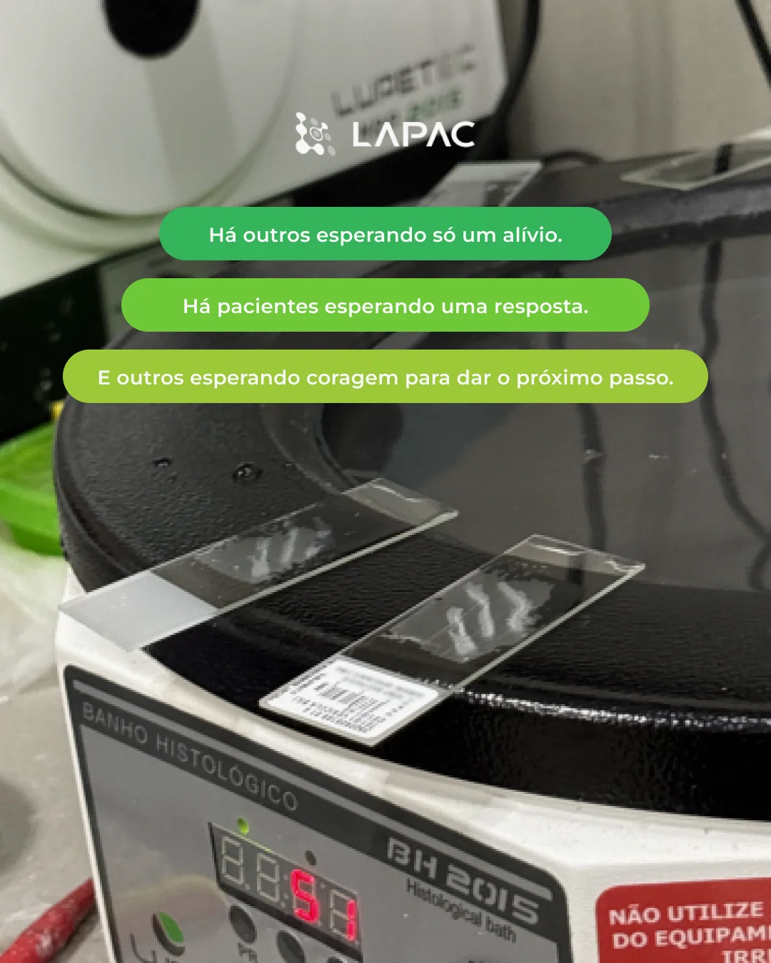 LAPAC: diagnóstico laboratorial — lâmina 2 de 8