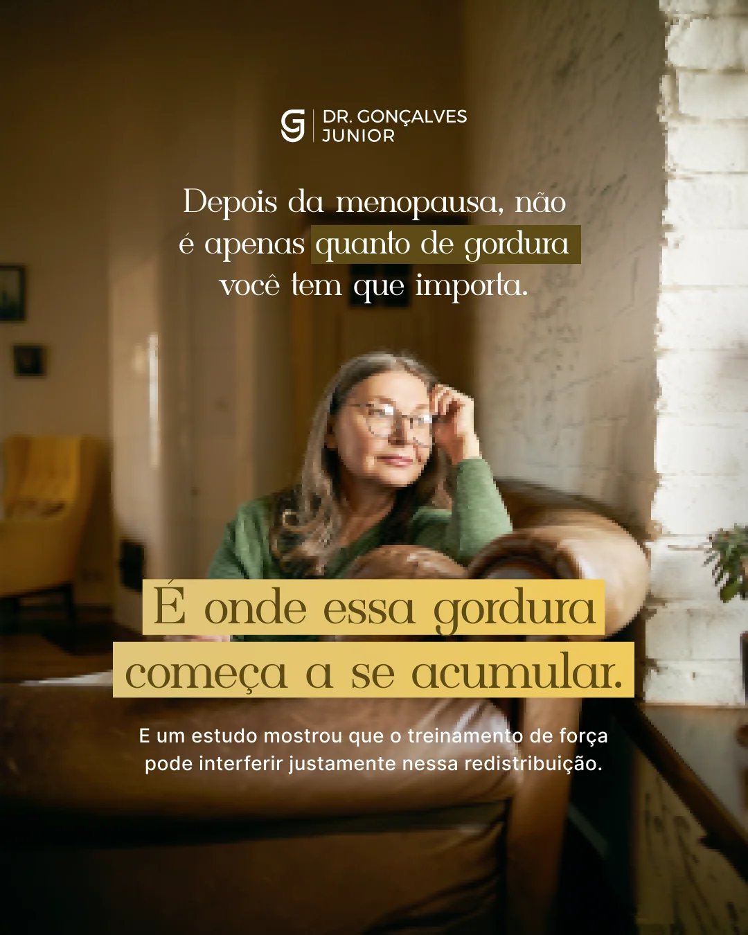 Saúde da mulher e menopausa — lâmina 1 de 10